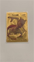 Mewtwo EX Gold Foil