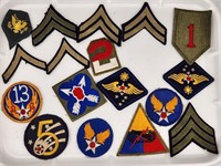 ASSORTED LOT OF MILITARY PATCHES