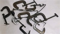 Clamps & Pipe Cutter lot