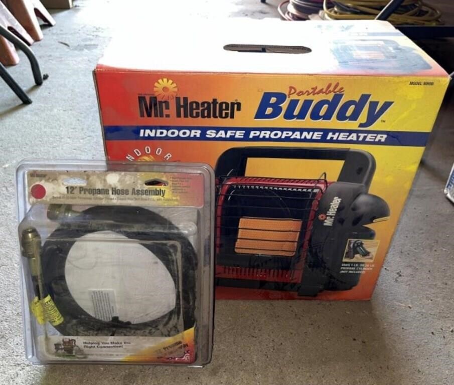 Mr. Heater Portable Buddy Heater w/ 12' LP Hose