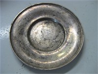 6" Diameter Sterling Silver Plate Hallmarked