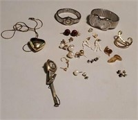 Earrings and other costume jewelry