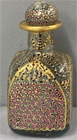 Art Glass Cologne Perfume Bottle