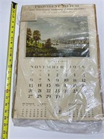 Vintage Provident Mutual Calendar