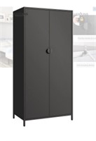 Steel Storage Cabinet Metal Locker 2 Door - DAMAGE