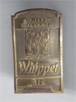 Vintage Willy's Overland Whippet Emblem.