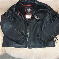 Milwaukee Leather Motorcycle Jacket sz XL