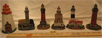 Lighthouses: Alcatraz, NC, MI, CT, MI