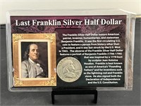 Last Franklin Silver Half Dollar