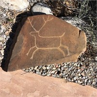 Petroglyph 16" X 25"