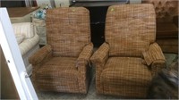 2 MATCHING ROCKER RECLINERS