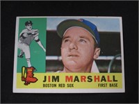 1960 TOPPS #267 JIM MARSHALL RED SOX