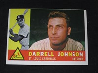 1960 TOPPS #263 DARRELL JOHNSON CARDINALS