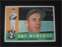 1960 TOPPS #252 RAY HERBERT ATHLETICS