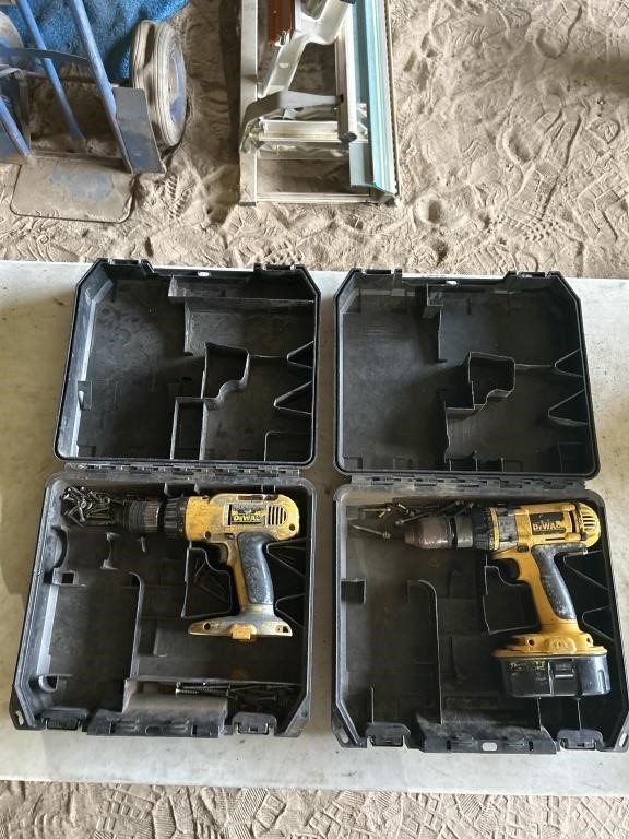 DeWalt drills