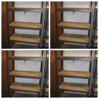 Metal Shelves 3' x 6' SELLING 4X'S THE MONEY!!
