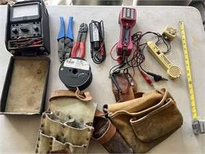 electrical/lineman tools lot