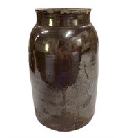 Glazed Vintage Crock/Canning Jar