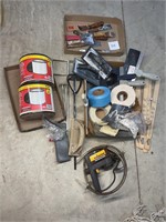 Paint and drywall tools, shop vac filters
