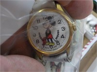 Vintage Mickey Mouse watch no crystal