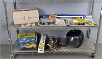 Assorted Tools, Helmet, Collector Car & More