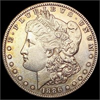 1886-S Morgan Silver Dollar NEARLY UNCIRCULATED