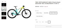 B3006 Trek 2023 Marlin 5 Gen 2 Mountain Bike