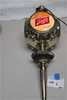 Schlitz light up plastic sign