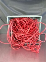 Crate of extension cords
