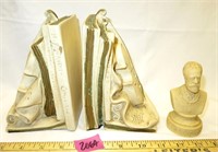 1960's Musical Bookends, Tschaikowsky Bust