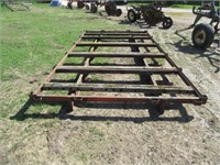 Steel Wagon Bed With Stake Pockets