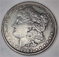 1903 Better Date Morgan Silver Dollar