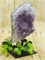 AMETHYST DISPLAY ROCK STONE LAPIDARY SPECIMEN