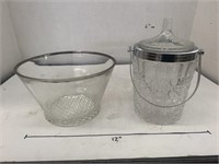 2cnt Glass Dishes