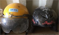 2 Bike Helmets