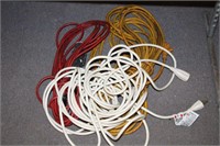 SELECTION OF EXTENTION CORDS