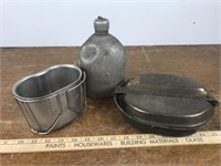 US Military Canteen Cup Holder Mess Kit