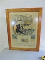 J.D.King & Co. Fine Boot Framed Poster