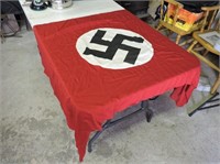 Authentic WWII German Flag, 57"L