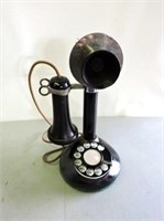 Antique Dial Phone, 11" T