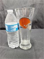 Vintage Browns Beer Glass Shows Wear