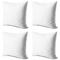EDOW Throw Pillow Inserts,Set of 4 Soft Hypoallerg