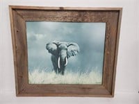 Elephant Painting by David Sheperd Signed
