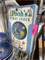 POOH'S FIRST CLOCK