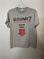 Vintage Y2K Drunk? Breathalyzer Shirt NSFW