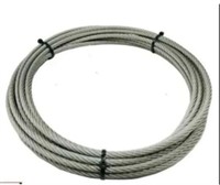 Dayton Cable, 1/8" Dia, 304 Stainless Steel