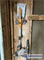 (2) 20V WORX BATTERY POWERED STRING TRIMMER/EDGER