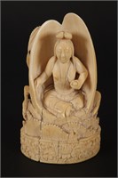 Carved Ivory Figure,