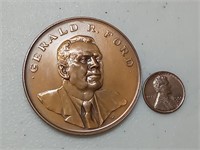 OF) Large Gerald r Ford medal