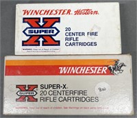 40 rnds Winchester .250 Savage Ammo